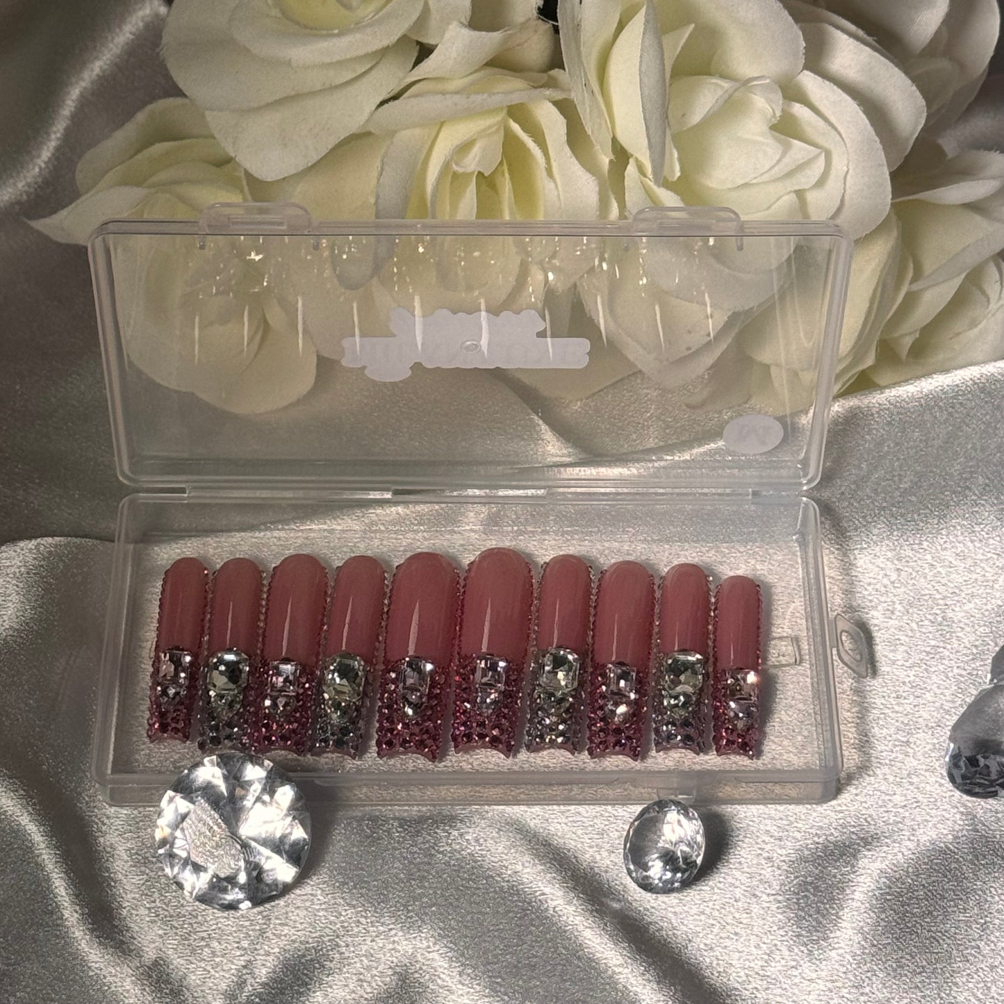 Bedazzle Chick Press on Nails