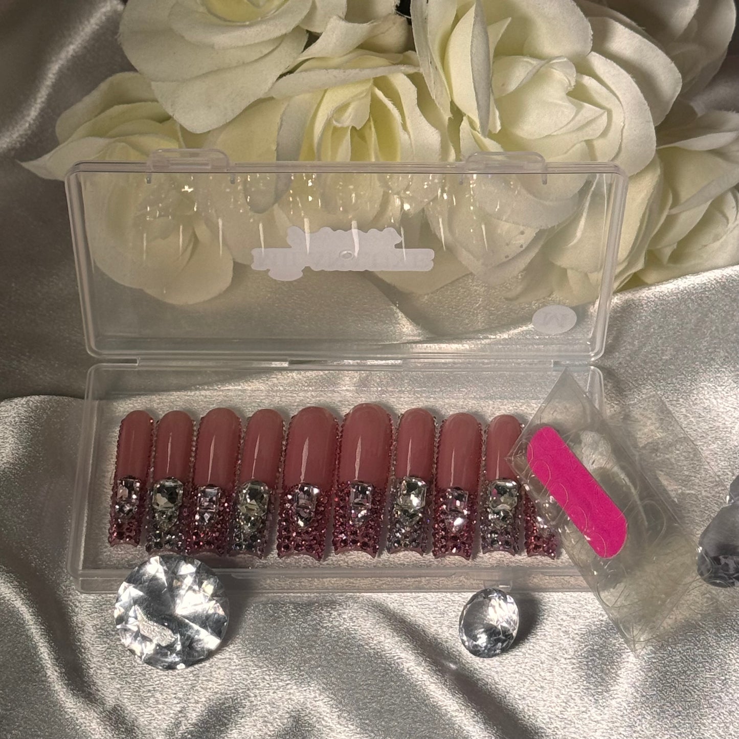 Bedazzle Chick Press on Nails