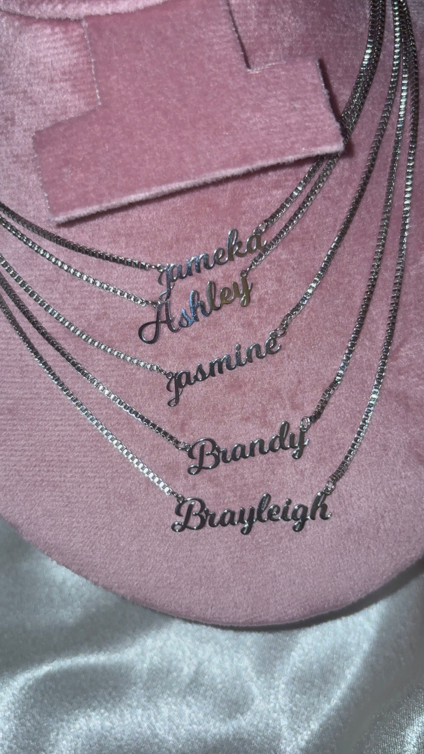 Milan Luxe Signature Nameplate Necklace