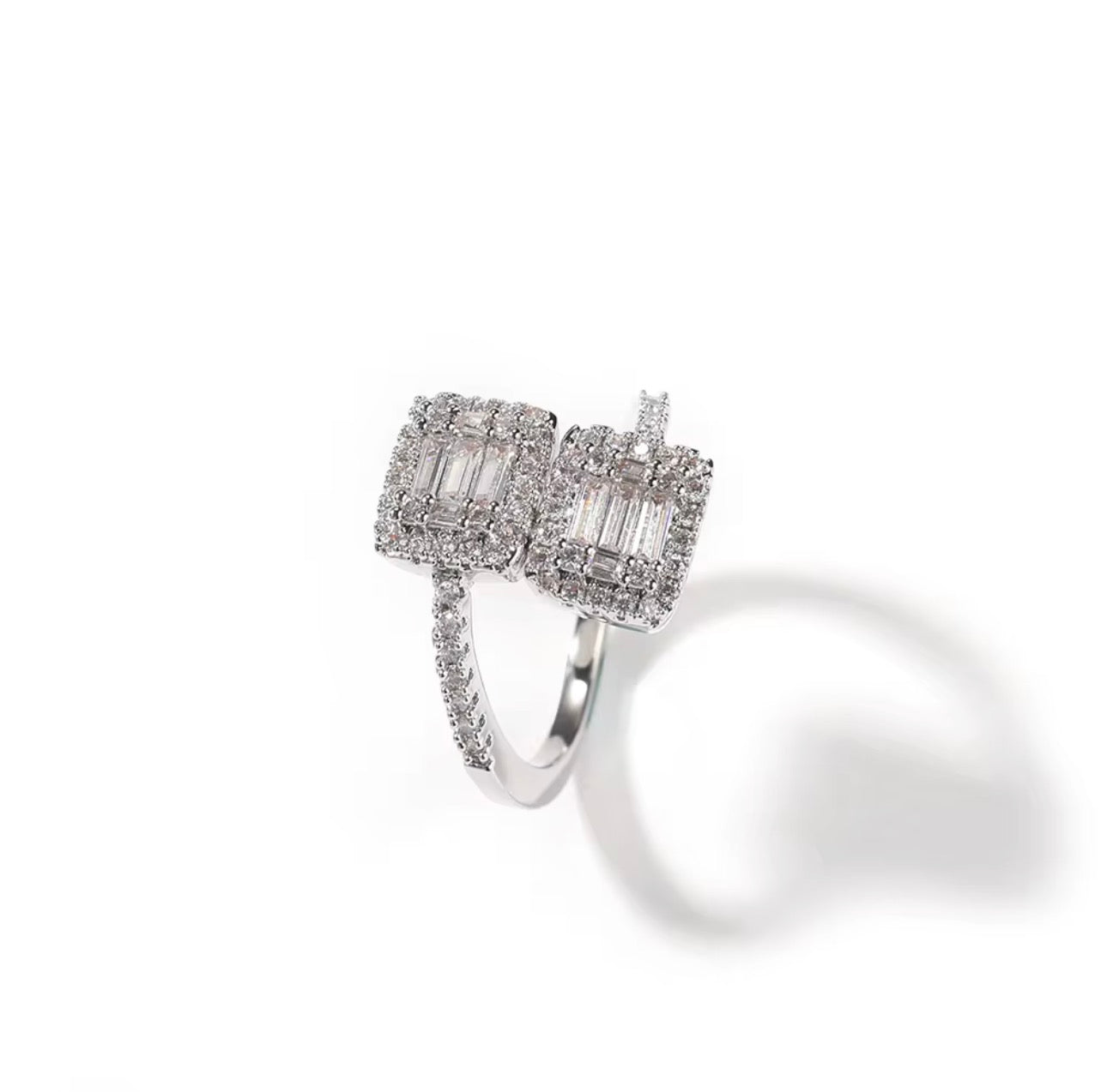 Baguette Twist Ring