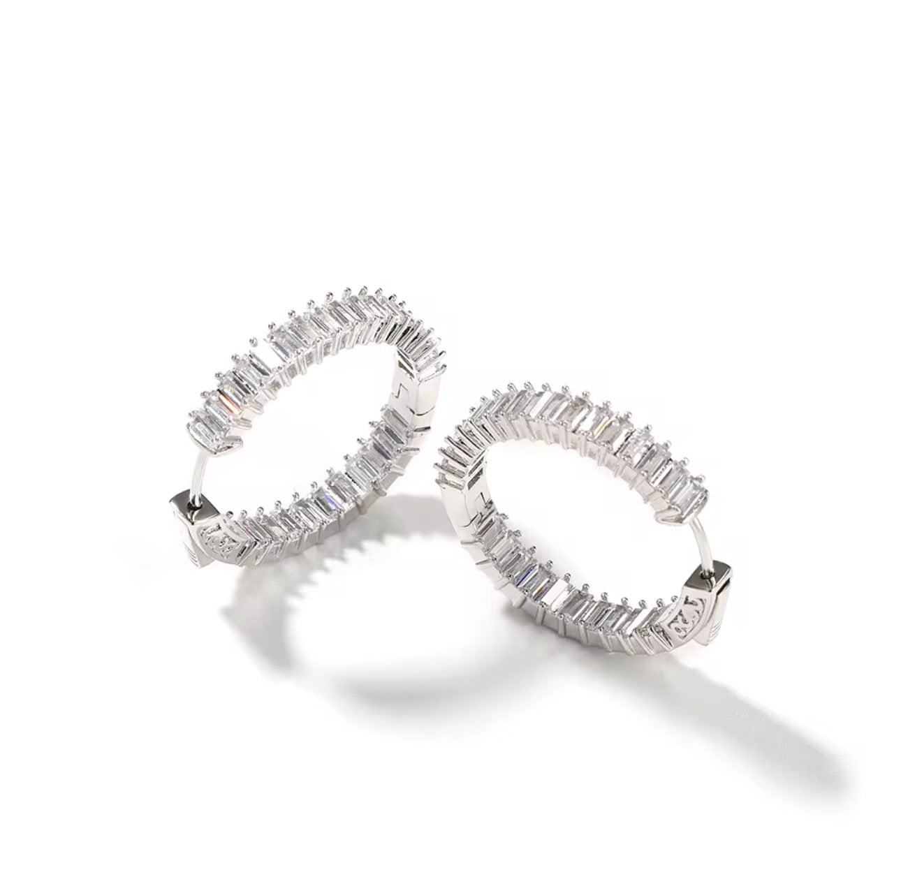 18K Hoops