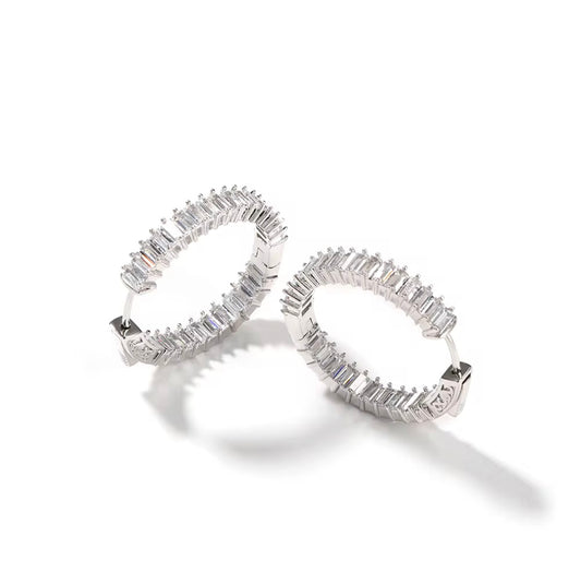 18K Hoops