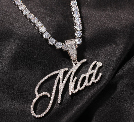 Cursive Diamonds Dancing